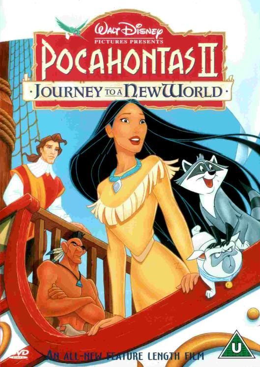 pocahontas ii viaggi ne nuovo mondo dvd cover art