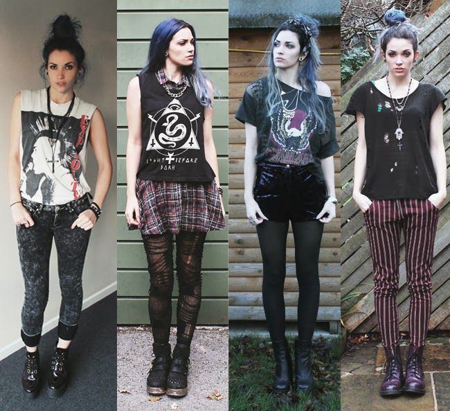 2014 Tumblr Aesthetic Outfits, Look Grunge, Trad Goth, Positive Changes, Tumblr Outfits, Tumblr Fashion, Alternative Outfits, Edgy Outfits, Goth Fashion