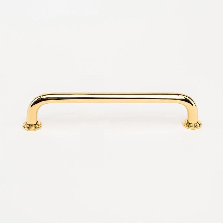 an image of a gold door handle on a white background