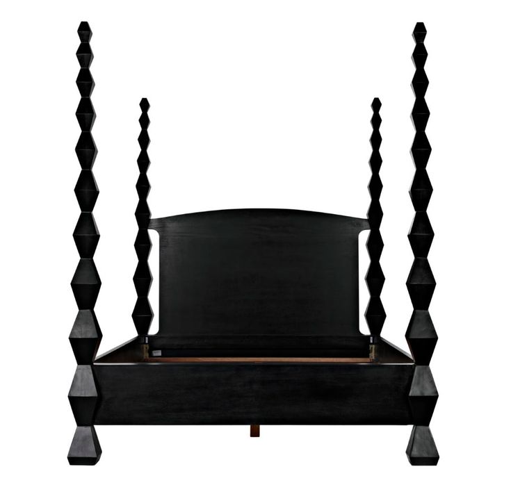 Black Wooden Bed, Mahogany Bed, Black Inspiration, Four Poster Bed, Four Poster, Queen Bed Frame, Solid Wood Bed, Poster Bed, Wooden Bed Frames