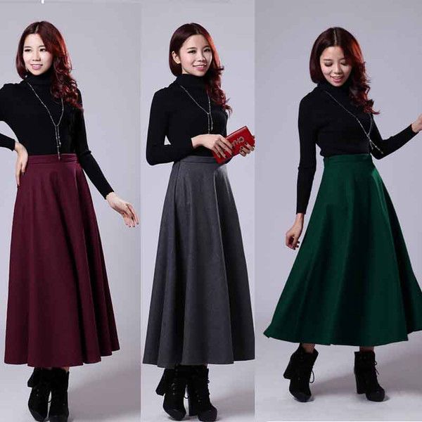 Long Skirt Ankle Boots Outfit, Maxi Skirt Turtleneck Outfit, Fall Skirt Outfits With Boots Modest, Long Skirt With Boots Outfit Winter, Professional Goth, Full Skirt Outfit, Long Skirt Outfits Aesthetic, Beige Skirt Outfit, Fox Woman