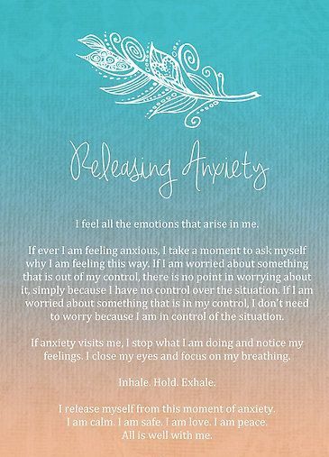 Release anxiety! So many illnesses and issues arise from stress, yet de-stressing is so often overlooked as a possible solution. Meditation is a great option - even 5-10 minutes a day has many benefits! Search our malas to find your perfect one to aid with meditation. Carly Marie, Morning Affirmations, Positive Mind, New Energy, Positive Life, Infp, Daily Affirmations, Positive Thoughts, The Words