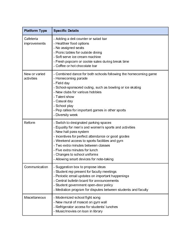 a table with the words and numbers for each subject in this text, there is an example