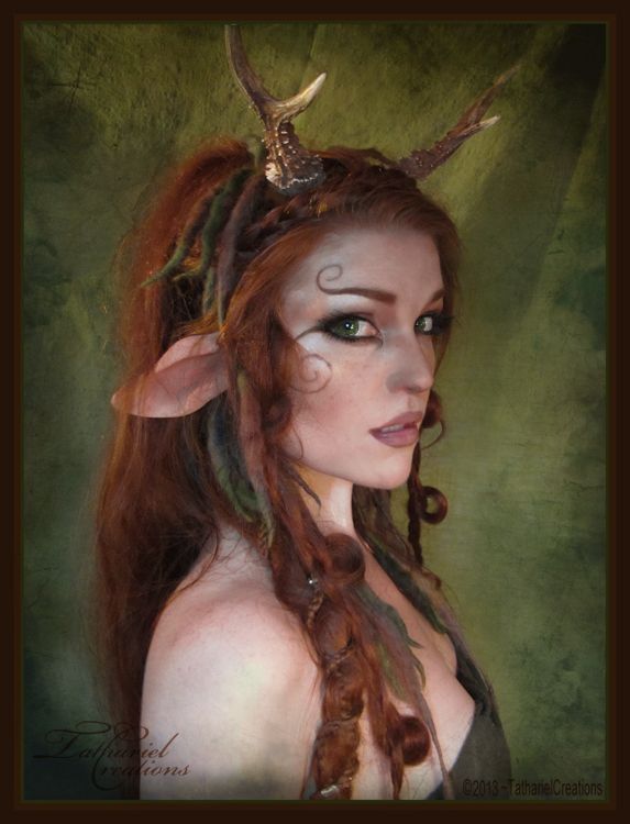 Faun Makeup, Faun Costume, Karneval Diy, Heroic Fantasy, Larp Costume, Elf Costume, Fairy Makeup, Special Effects Makeup, Woodland Fairy