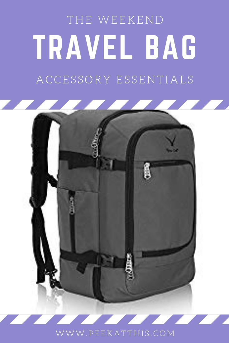 The Weekend Travel Bag Accessory Essentials - PEEK AT THIS The Weekend Travel Bag Accessory Essentials. With some advance preparation and the right travel accessory essentials make all the difference in the world. #travel #gadgets #accessory #essentials Summer Travel Essentials, Fall Travel Outfit, Road Trip Car, Travel Gadgets, Weekend Travel, Travel Essentials For Women, Travel Checklist, Amazon Shopping, World Travel