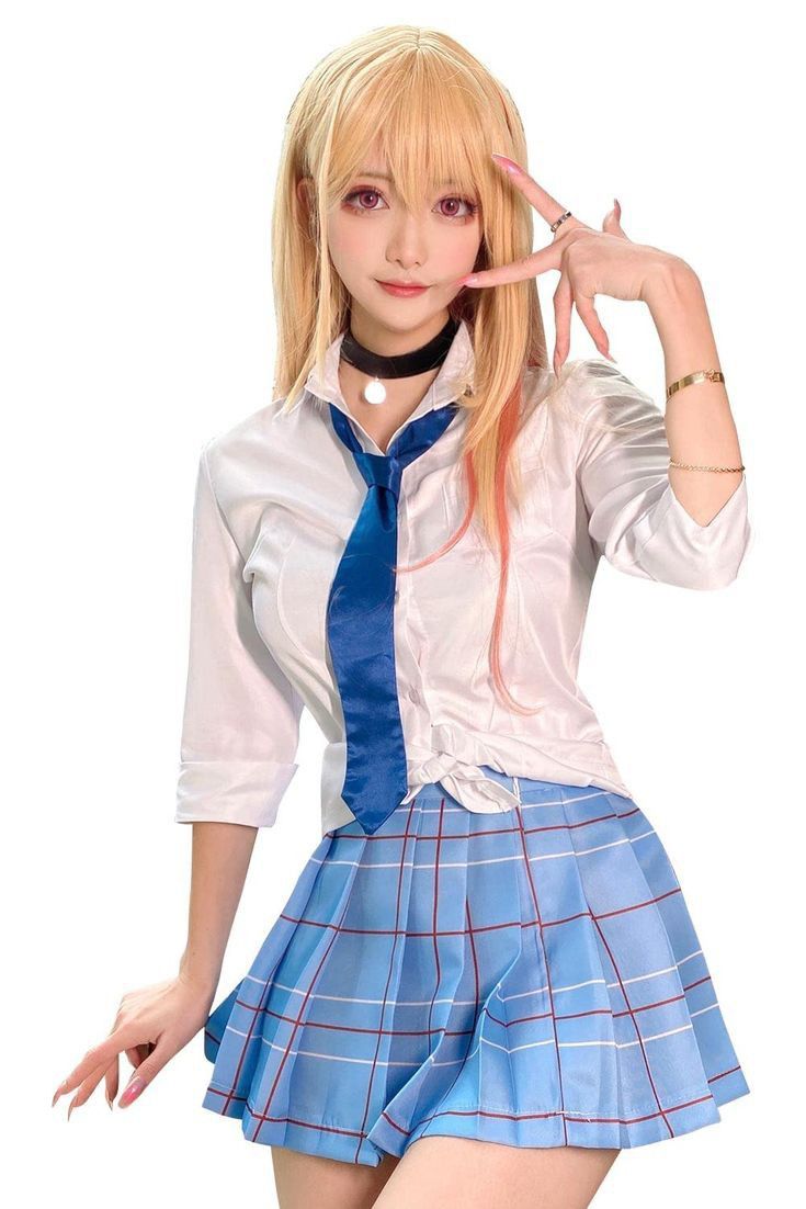 My Dress Up Darling Cosplay, My Dress Up Darling, Dress Up Darling, Marin Kitagawa, Uniform Dress, Anime Cosplay Costumes, Cosplay Characters, School Dresses, Girls Uniforms