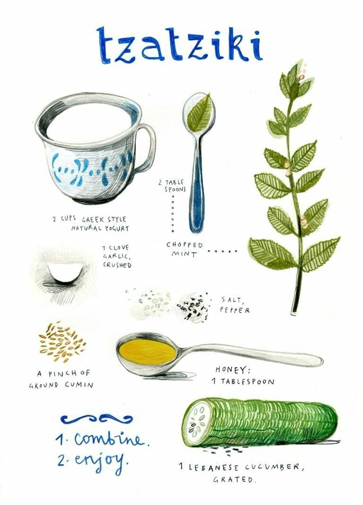 an illustrated guide to the health benefits of tazeki, including ingredients and their uses