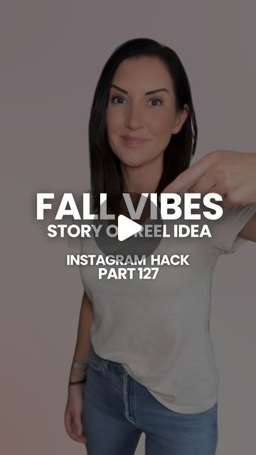 a woman pointing at the camera with text that reads fail vibes story of reel idea instagram hack part 122