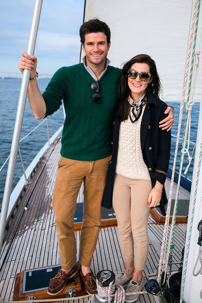 I think it is going to take me a long time before I can make this sort mens wear of look work for me... (From Classy Girls Wear Pearls) Sail Away #fall #fallrecipes Sarah Vickers, Classy Girls Wear Pearls, Prep Style, Wear Pearls, James Patrick, Preppy Lifestyle, Boating Outfit, Classy Girl, Sailing Outfit