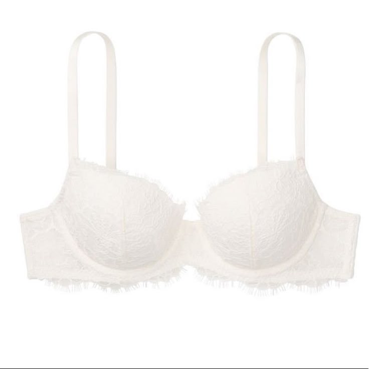 Lightly-Lined Demi Bra Pay Check, Cute Bra, Victorias Secret Set, Doctor Outfit, White Lace Bra, White Bra, Vs Bras, Cute Bras, White Bras