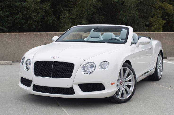 a white convertible car parked in a parking lot