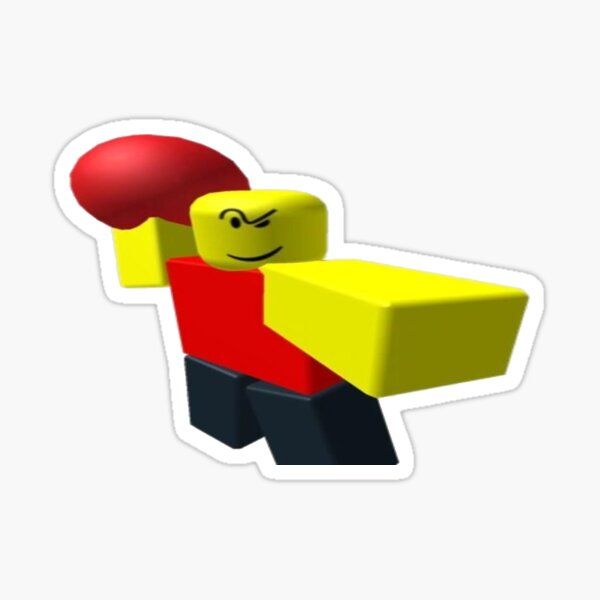 an image of a lego man with a red hat on his head and arms behind him