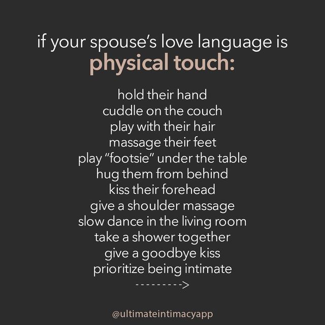 My love language 🥰 Love Language Is Physical Touch, Physical Touch Love Language, Love Language Physical Touch, Spice Up Your Relationship, Marriage Inspiration, Relationship Stages, Marriage Advice Quotes, Intimacy In Marriage, Relationship Lessons