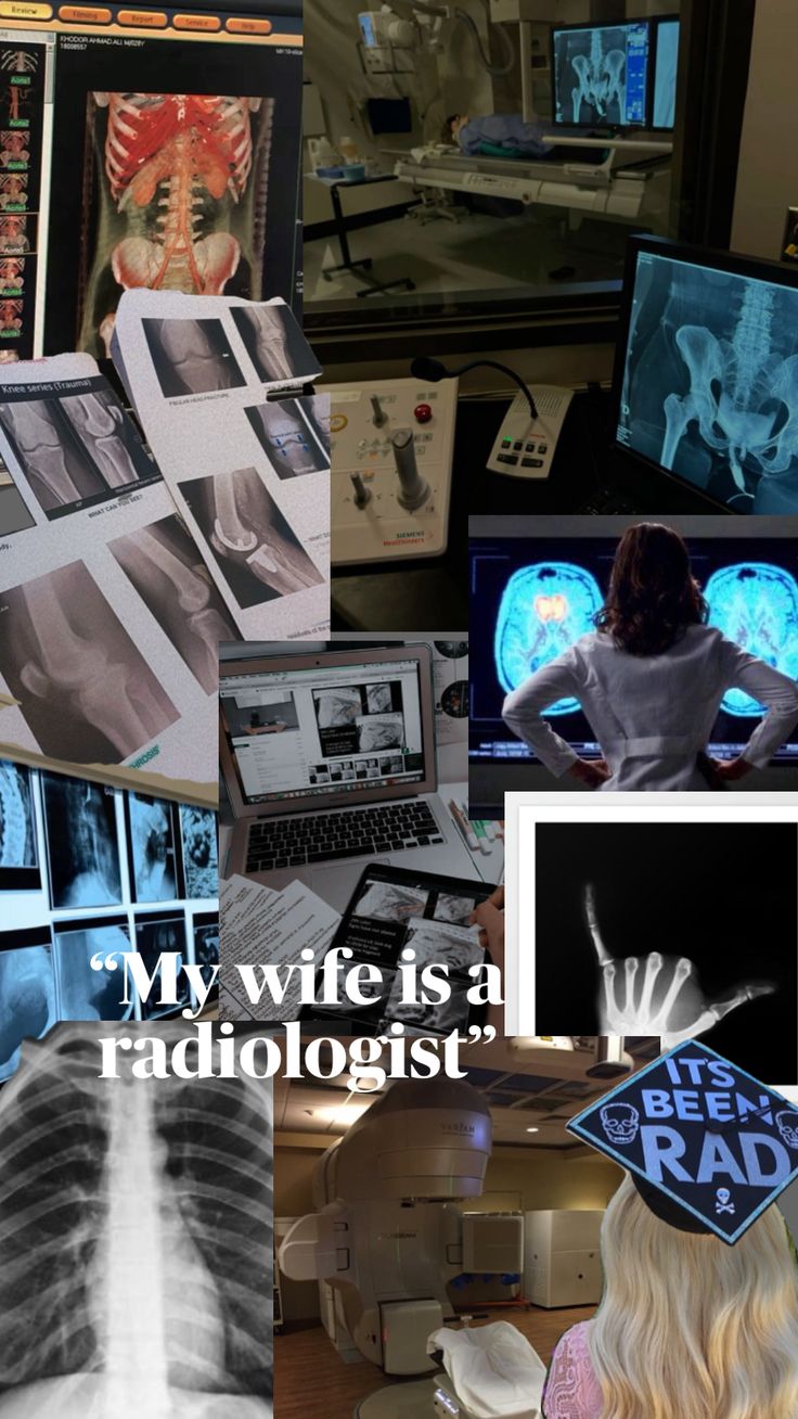 an image of radiologists in the process of doing their job with radiology