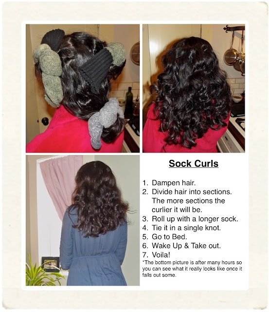 How To Make Your Hair Hold Curls, How To Curl Ur Hair With Socks, Victorian Rag Curls Tutorial, Long Lasting Curls How To Keep, How To Curl Hair That Doesn’t Hold Curl, Sock Bun Curls, Sock Curls, Perfect Curly Hair, Curly Hair Overnight