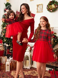 Outfit Winter Women, Outfits Con Vestido, Women Outfit Winter, Long Sleeve Dress Fall, Thanksgiving Women Outfit, Winter Women Outfits, Fall Women Outfits, Fall Party Dress, Dress Red Long