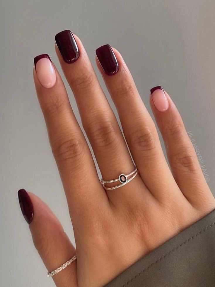 Gel Lak Nails, Trendy Dip Nails, Late Winter Nails, Kutek Disney, Autumn October, Fall Nail Trends, Fall Gel Nails, Valentine Nails, October Nails