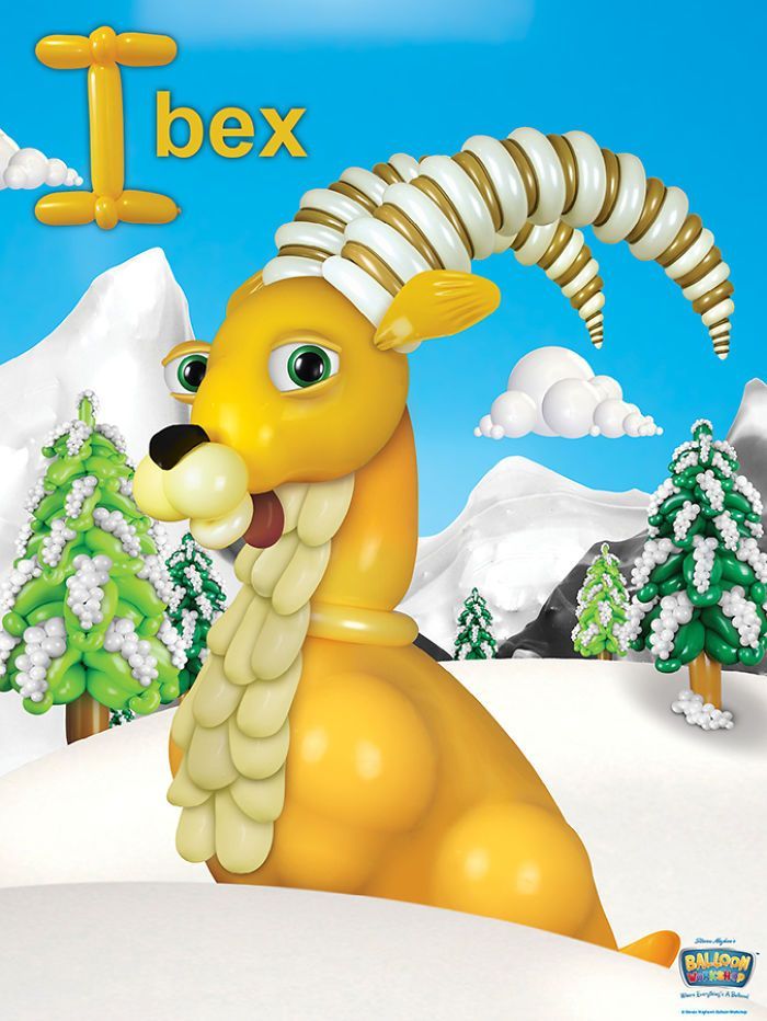 an image of a cartoon animal with the letter i on it's head and horns