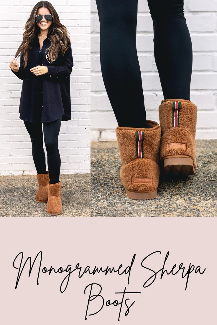 Our Sherpa Boots from Marleylilly will have you stepping in style no matter what the weather brings! Comfortable Winter Boots With Faux Fur Lining, Winter Boots With Plush Lining For Cold Weather, Casual Fall Boots With Plush Lining, Casual Boots With Plush Lining For Cold Weather, Casual Fall Booties With Faux Fur Lining, Winter Booties With Plush Lining And Round Toe, Cozy Boots With Plush Lining And Round Toe, Comfortable Fall Boots With Faux Fur Lining, Casual Warm Winter Booties