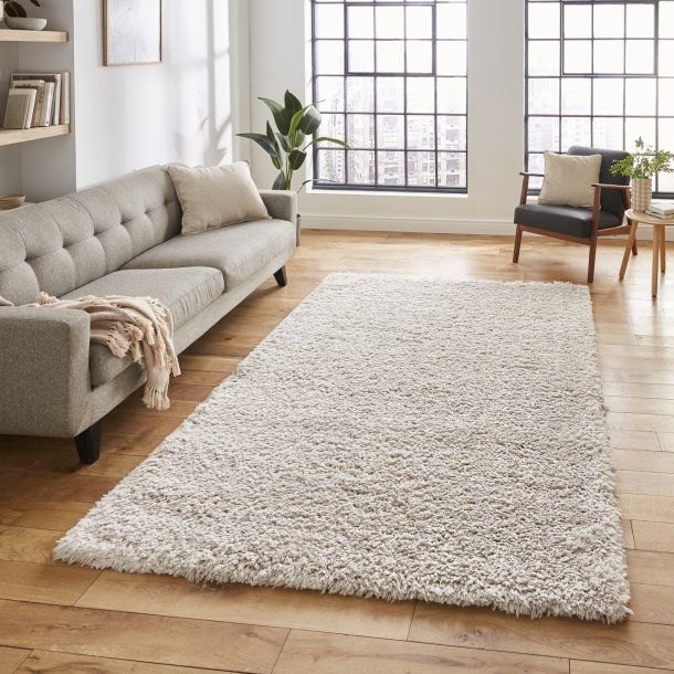 Luxurious Ivory Shaggy Area Rug – Ultra-Soft Pile – Multiple Sizes Available Comfortable Reading Nook, Modern And Traditional Decor, Furnishings Design, Plush Rug, Shaggy Rug, Ivory Rug, Reading Nook, Plastic Bottles, Interior Styling