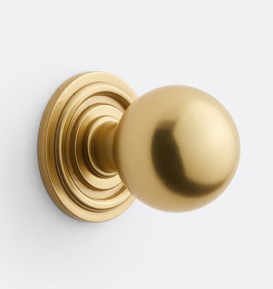 an image of a golden door knob