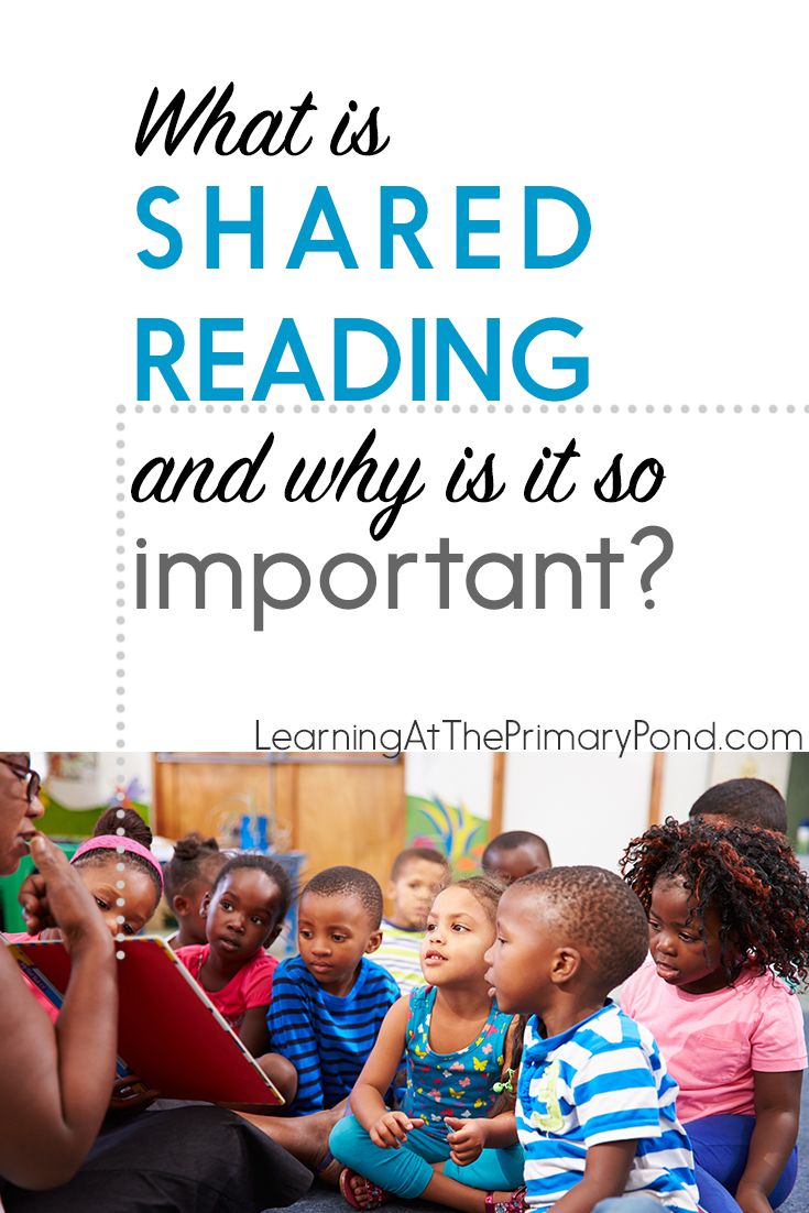 children sitting on the floor with text that reads what is shared reading and why is it so important?