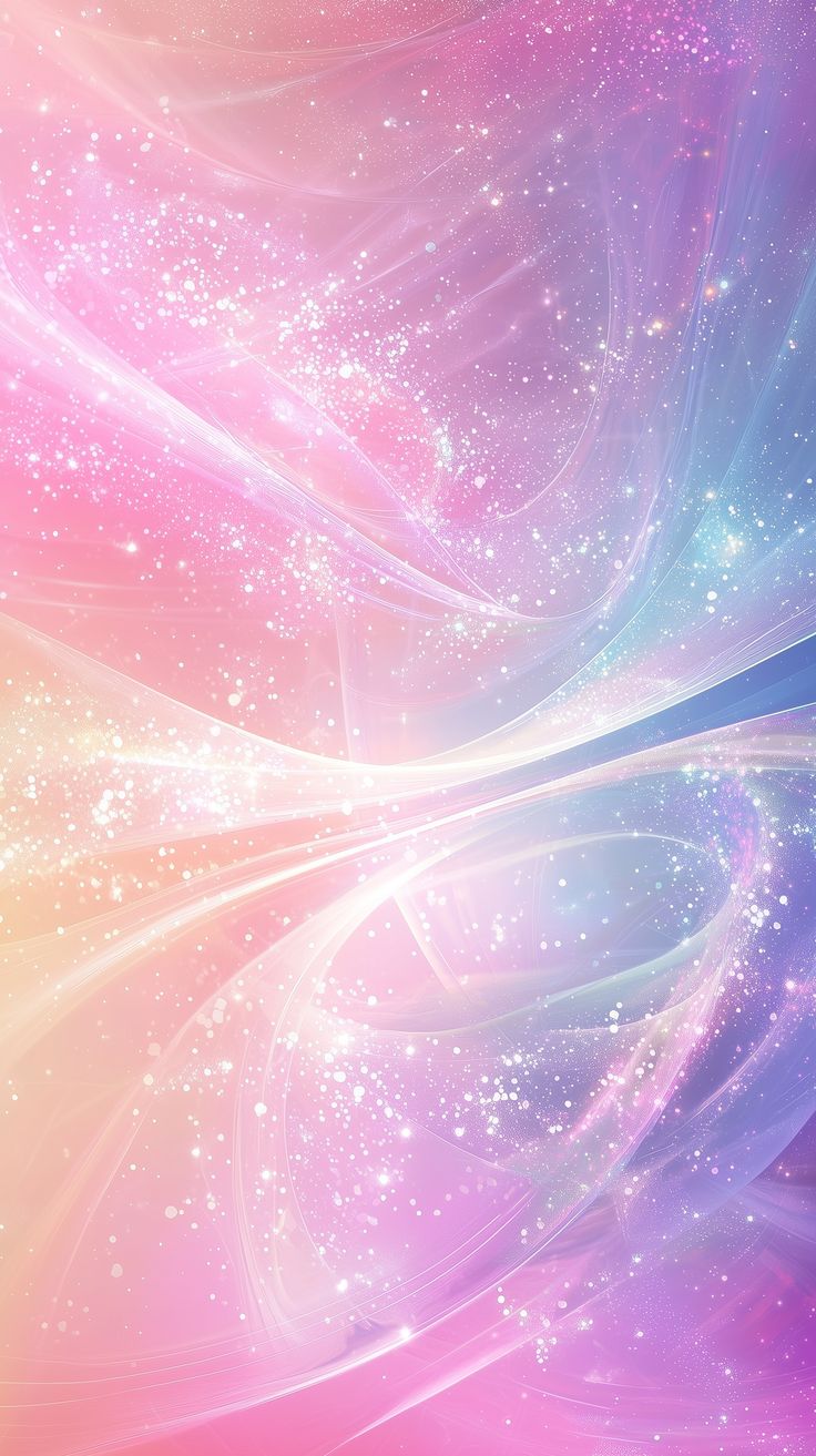 an abstract pink and blue background with stars