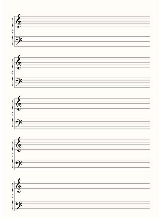 sheet music notes with musical symbols on them