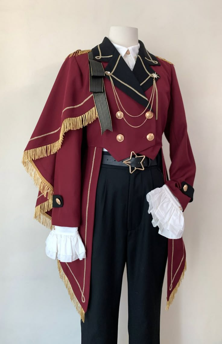 New Round Preorder Starts: 【-The Honored Knight-】 #Ouji #MilitaryLolita Jacket, Blouse and Trousers Set

◆ Shopping Link >>> https://lolitawardrobe.com/the-honored-knight-ouji-military-lolita-jacket-blouse-and-trousers-set-preorder_p8034.html
◆ The Jacket is Available in New Color (green/dark green). Off The Shoulder Jacket Reference, Royal Knight Outfit, Lovecore Aesthetic Outfit Male, King Suit Royal, Red Prince Outfit, Fairytale Suit, Dark Prince Outfit, Cool Jacket Design, Prince Clothes Royal