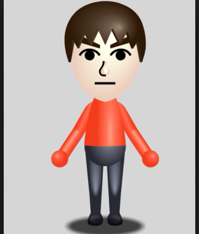 an image of a cartoon character with the caption new year, new mii