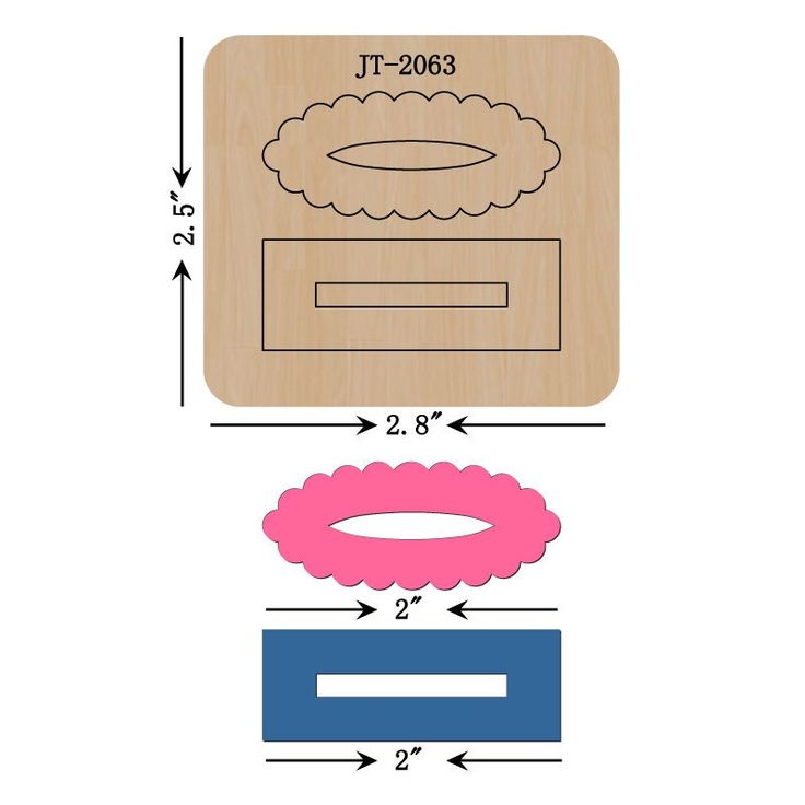 a wooden cutting board with an image of a cake on it and the measurements for each piece