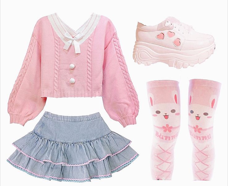 Kawaiicore Outfit Ideas, Kawaii Outfit Ideas For School, Littlespacecore Outfits, Kawaii Outfits Ideas, Age Reggresion Outfits, Cutecore Outfit Ideas, Outfit Inspo Kawaii, Kawaiicore Aesthetic, Kuromi Pink