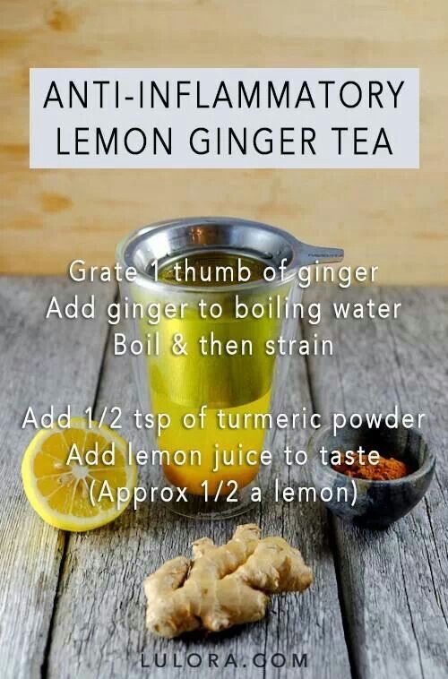 Ginger tea-antiflamatory Lemon Ginger Tea, Healthy Thoughts, Resep Smoothie, Creative Recipes, Lemon Ginger, Foam Rolling, Inflammatory Foods, Ginger Tea, Homemade Remedies