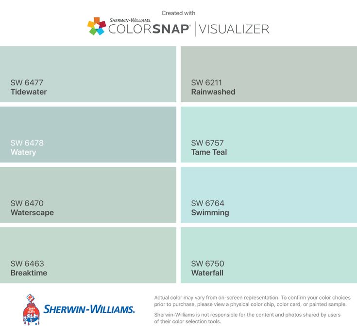 the color scheme for colorsnap visualizer is shown in blue, green and white