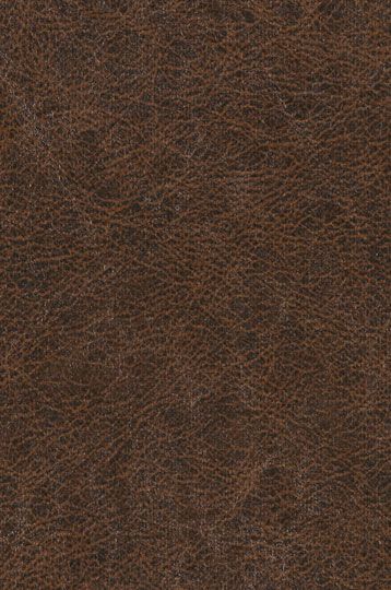 the brown leather texture is very soft