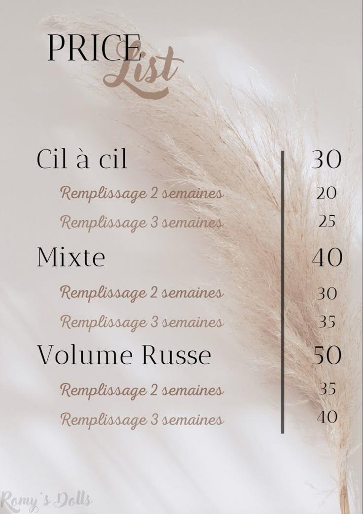 Liste des prix extension de cils Lash Extension Price List, Lash Price List, Image Nails, Lash Room, Lash Tech, Beauty Design, Lash Artist, Beauty Room, Beauty Bar