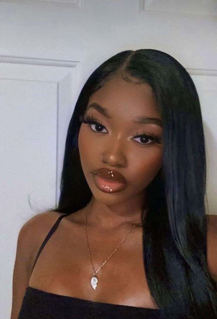 Sweet 16 Makeup, Back To School Makeup, Birthday Makeup Looks, Soft Makeup Looks, Pretty Makeup Looks, Makeup For Black Skin, Brown Skin Makeup, Simple Makeup Looks, School Makeup