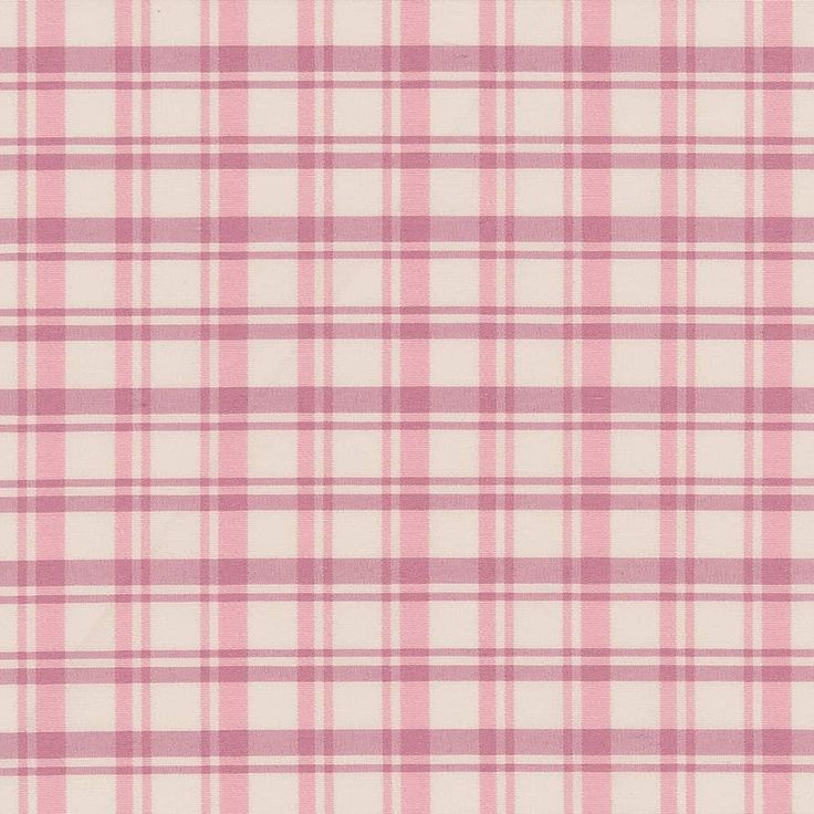 a pink and white plaid fabric