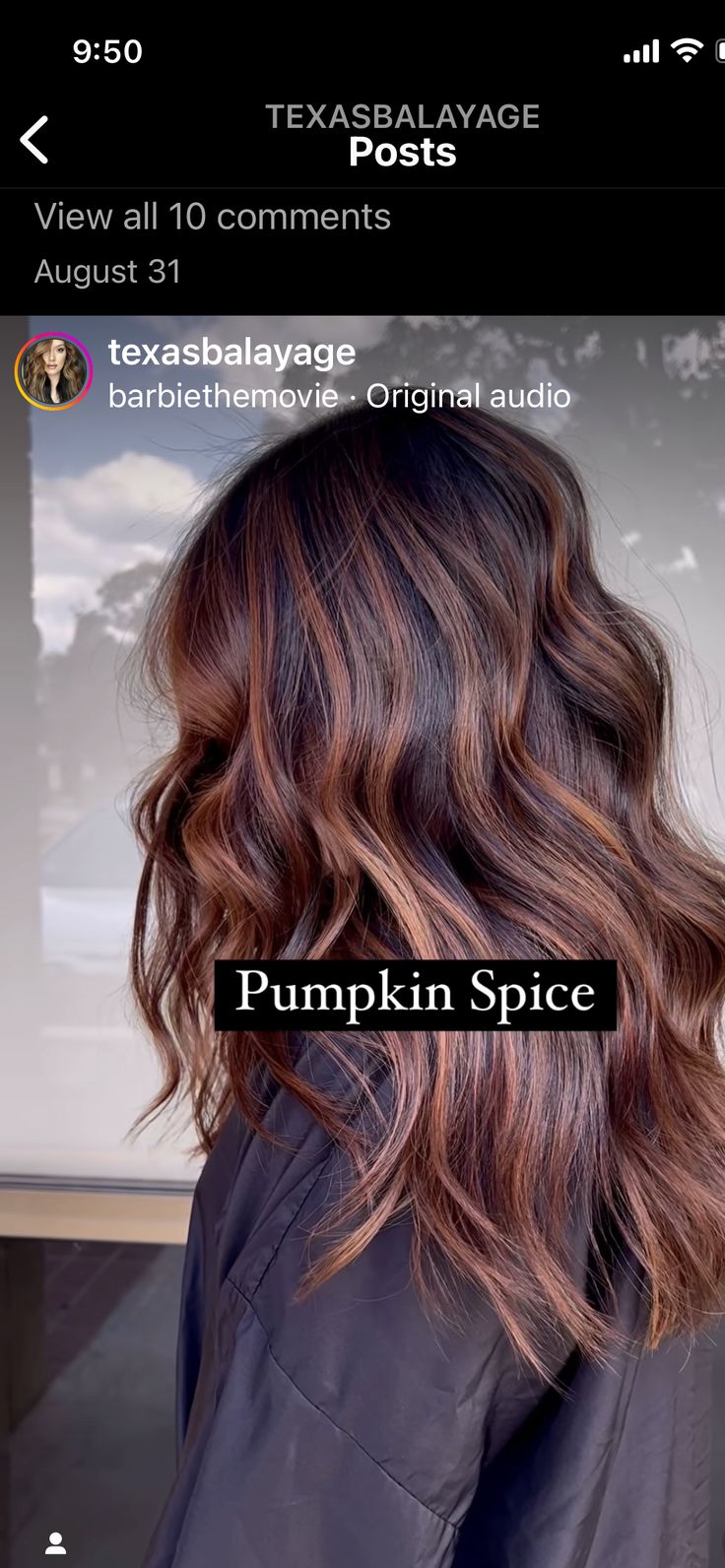 Dark With Copper Highlights, Brunette Colors For Fall, Fall Style Hair Color, Fall Inspired Balayage, Fun Easy Hair Color Ideas, Warmer Hair Colors, Dark Hair Colors For Blue Eyes, Fall Hair For Long Hair, Balayage Hair Autumn