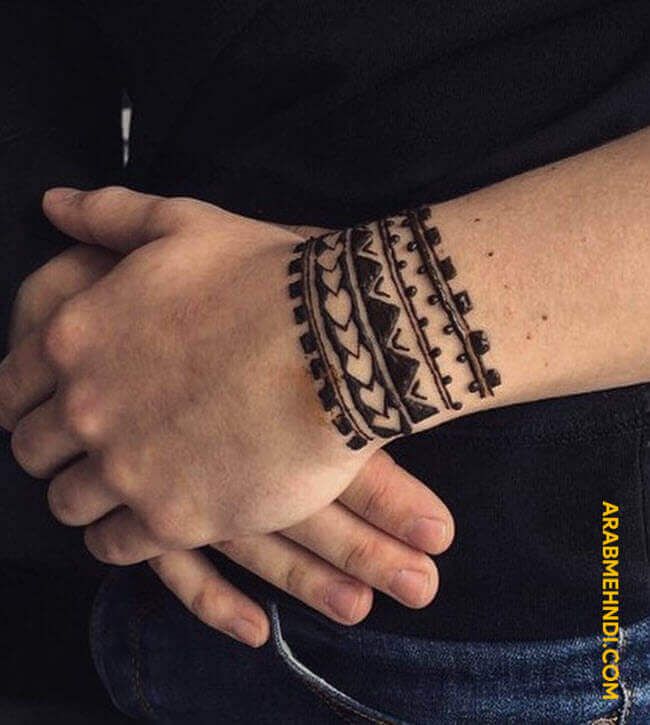 a person with a wrist tattoo on their arm