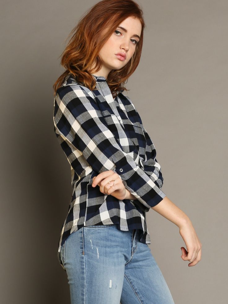 Pin by Irene's Story on Fall-Foward | Womens plaid, Women's plaid shirt ...