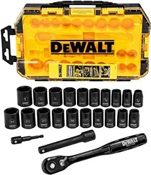 the dewt tool kit includes 12 pieces of tools