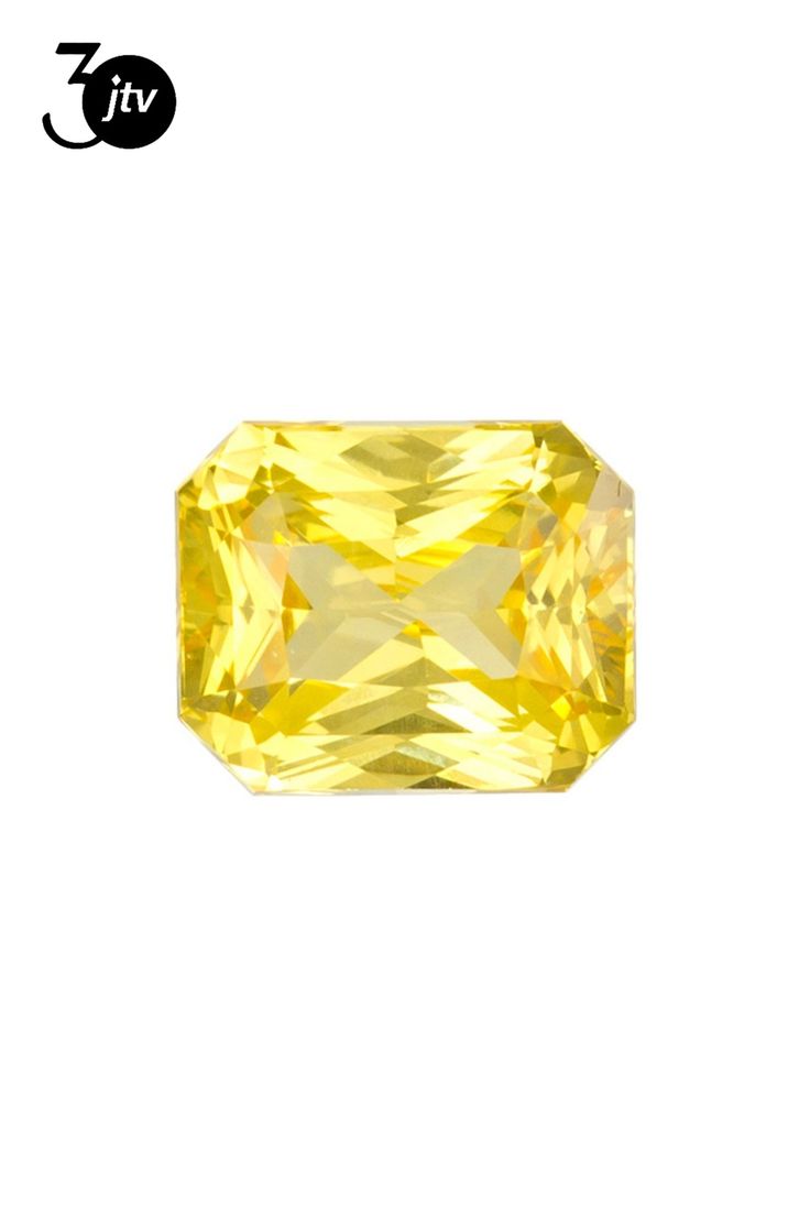 a yellow diamond on a white background