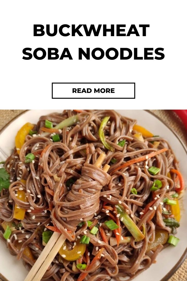 Buckwheat Soba Noodles Buckwheat Noodle Recipes, Soba Noodle Recipe, Spicy Pasta Recipes, Buckwheat Soba Noodles, Soba Noodles Recipe, Sesame Paste, Spicy Pasta, Buckwheat Noodles, Spicy Ramen