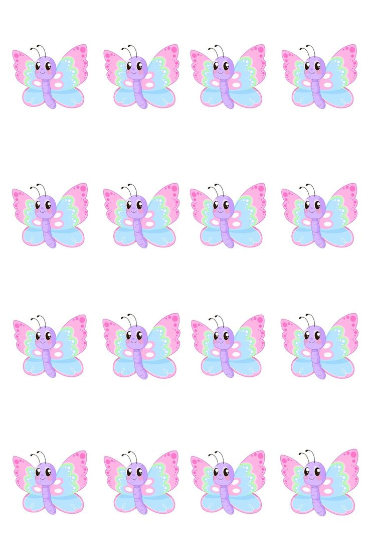 the butterfly stickers are all different shapes and sizes, but one has eyes that look like