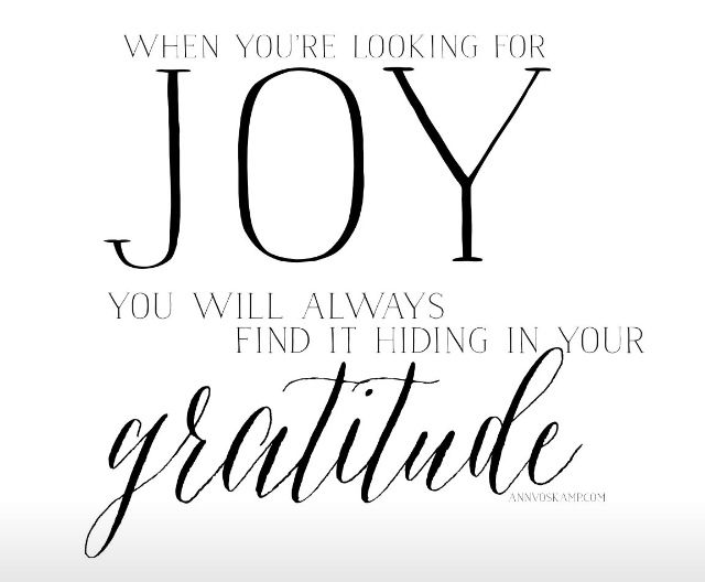 a quote that says, when you're looking for joy you will always find it hiding