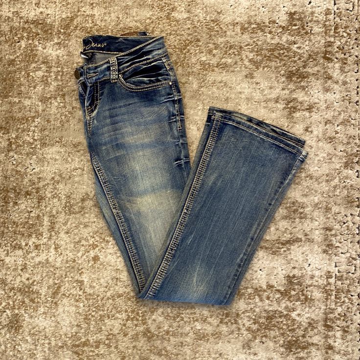 Acid Wash See Photo Measurements New Without Tags Skinny With Wide Bottoms Low Rise Flare Jeans, Acid Wash, Low Rise, Flare Jeans, Wide Leg, Women Jeans, Women Shopping, Blue, Clothes