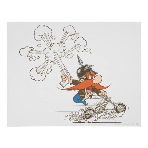 (Yosemite Sam Gun Hog Poster) #Animation is available on Famous Characters Store… Poster Animation, Warner Bros Cartoons, Famous Characters, Yosemite Sam, Looney Tunes Cartoons, Bruce Timm, British Actors, Rat Rod, Looney Tunes