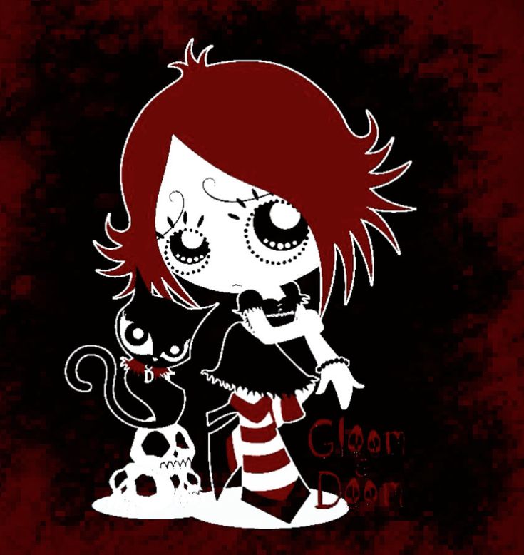 Vamp Pfp Anime, Iconic Goth Characters, Ruby Gloom Poster, Ruby Gloom Characters, Ruby Gloom Matching Pfp, Ruby Gloom Tattoo, Iconic Halloween Characters, Red And Black Goth Aesthetic, Emo Characters Cartoon