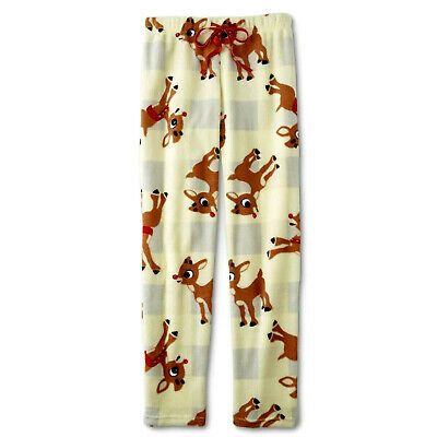 Rudolph the Red Nosed Reindeer Licensed Gift Fleece Pajama Bottoms Size L NEW | eBay Reindeer Pajamas, Christmas Pajama Pants, Rudolph The Red Nosed Reindeer, Candle Pedestal, Christmas Pjs, Rudolph The Red, Fleece Pajamas, Pajama Pant, Red Nosed Reindeer